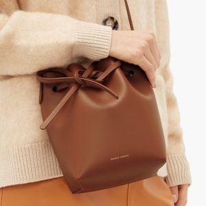 ISO Mansur Gavriel Mini Mini Bucket bag in Ginger